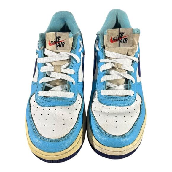 Nike Air Force 1 Photo University Blue Sneakers Size 6Y Women’s 8 DZ2660-100 - Picture 3 of 8